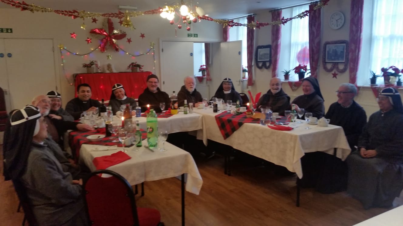 Christmas dinner gathering