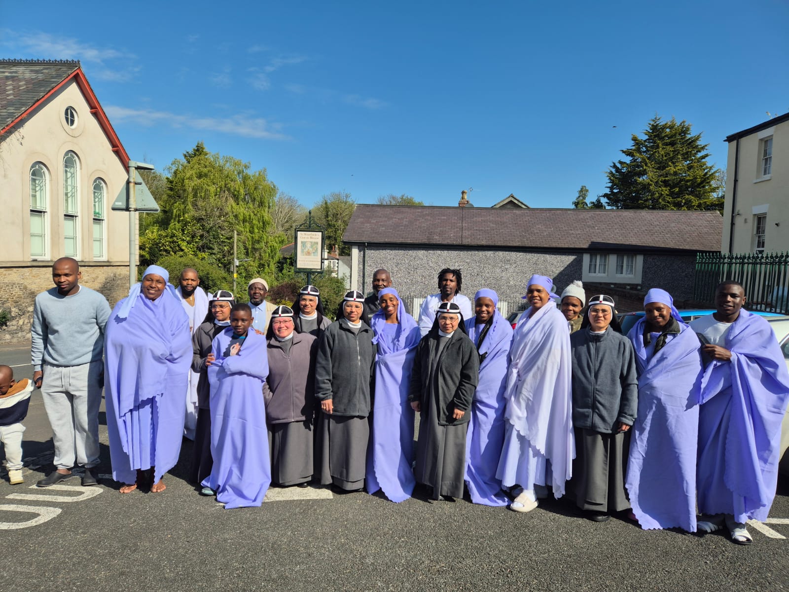 Visiting pilgrims