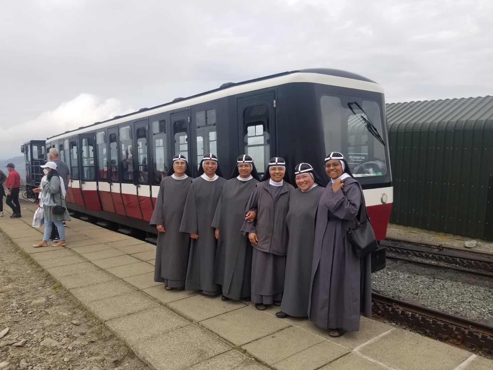 Sisters at Snowdon Mountain Railway