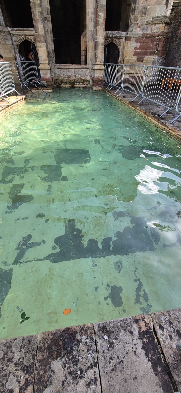 The sacred bathing pool